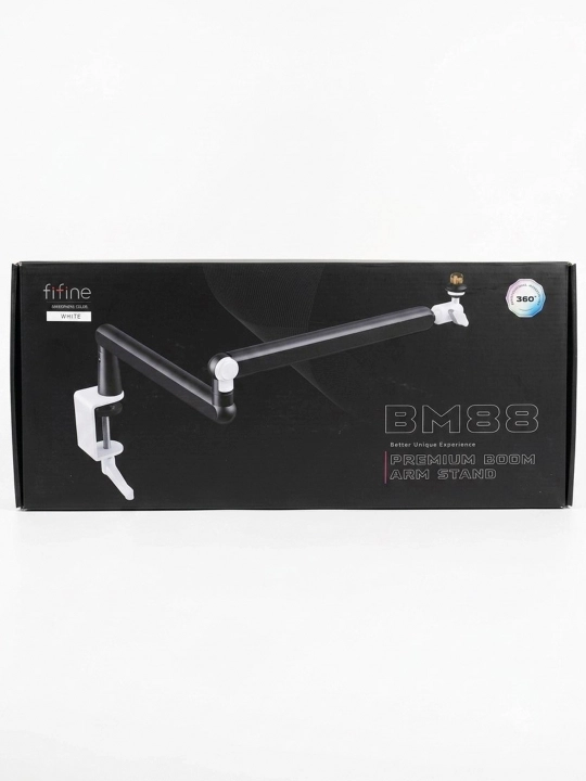 Пантограф для микрофона Fifine BM88 / Низкопрофильная стойка-кронштейн boom arm