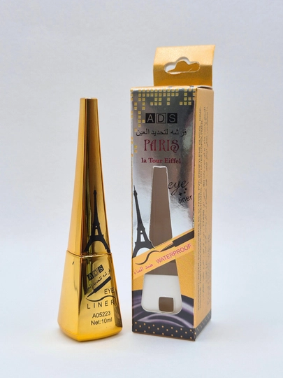 ADS Paris La Tour Eiffel suvga chidamli suyuq ko‘z layneri, 10 ml, A05223 - 