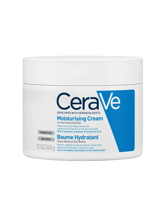 CERAVE Крем увлажняющий для сухой и очень сухой кожи лица и тела 340 мл