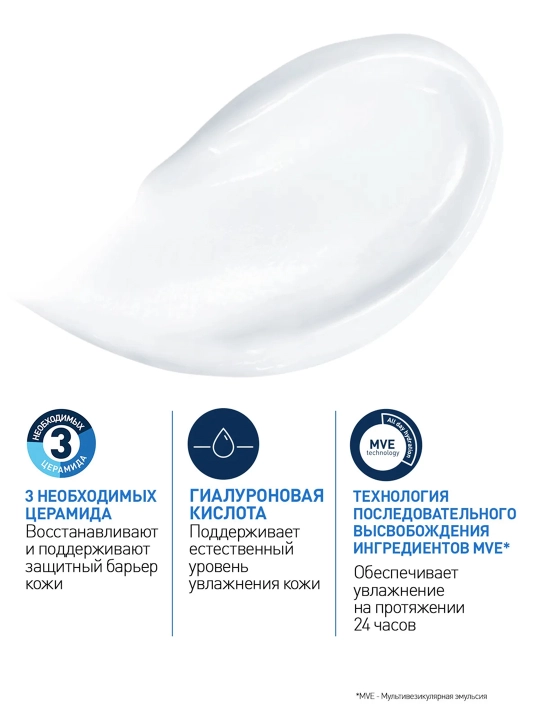 CERAVE Крем увлажняющий для сухой и очень сухой кожи лица и тела 340 мл