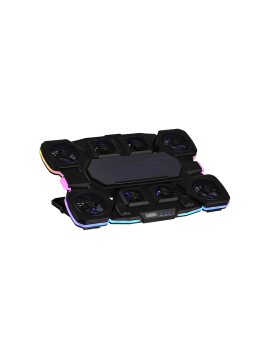 2E GAMING sovutgichli noutbuk tagligi, 14"-17.3," LED yoritgich, kuchli