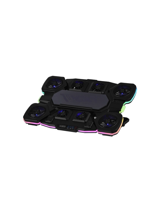 2E GAMING sovutgichli noutbuk tagligi, 14"-17.3," LED yoritgich, kuchli