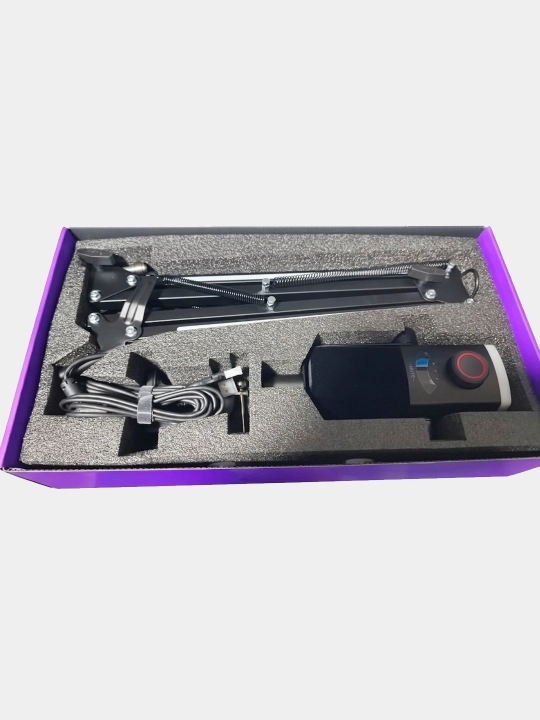 Mikrofon Fifine AM8 PROT pantograf bilan / USB va XLR dinamik igrovoy mikrofon