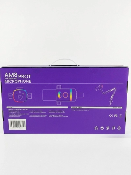 Mikrofon Fifine AM8 PROT pantograf bilan / USB va XLR dinamik igrovoy mikrofon