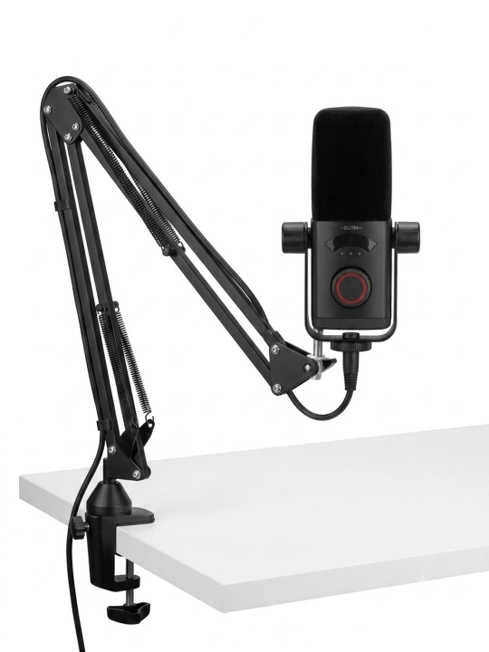 Mikrofon Fifine AM8 PROT pantograf bilan / USB va XLR dinamik igrovoy mikrofon