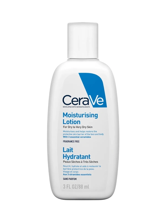CERAVE Yuz va tana quruq hamda juda quruq terisi uchun namlantiruvchi loson 88 ml