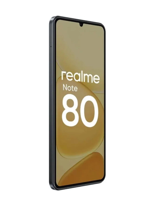 Смартфон realme Note 80, 6.74″ LCD 90 Гц, 6300 мА·ч, камера 8 МП, Unisoc T7250 4G LTE IP54