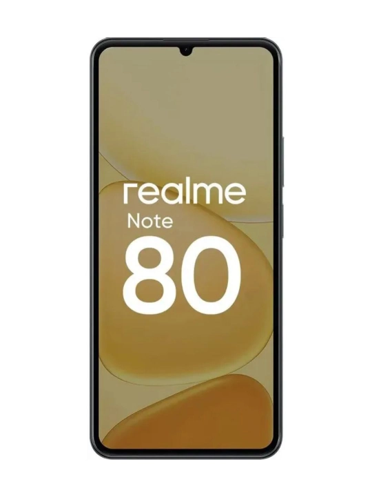 Смартфон realme Note 80, 6.74″ LCD 90 Гц, 6300 мА·ч, камера 8 МП, Unisoc T7250 4G LTE IP54