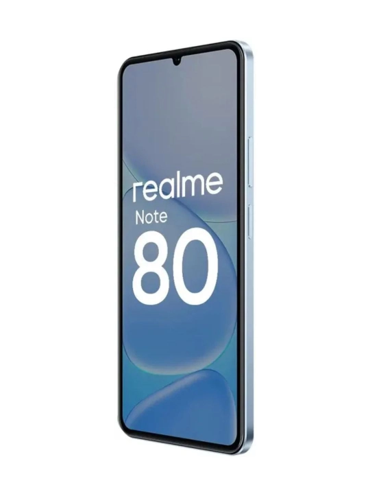 Смартфон realme Note 80, 6.74″ LCD 90 Гц, 6300 мА·ч, камера 8 МП, Unisoc T7250 4G LTE IP54