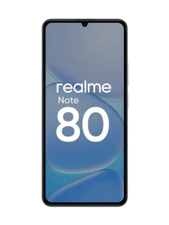 Смартфон realme Note 80, 6.74″ LCD 90 Гц, 6300 мА·ч, камера 8 МП, Unisoc T7250 4G LTE IP54