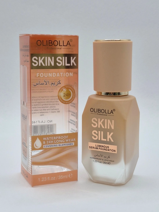 Tonal krem va zardob Olibolla Professional  24 soat chidamli, suvga chidamli, 35 ml - 
