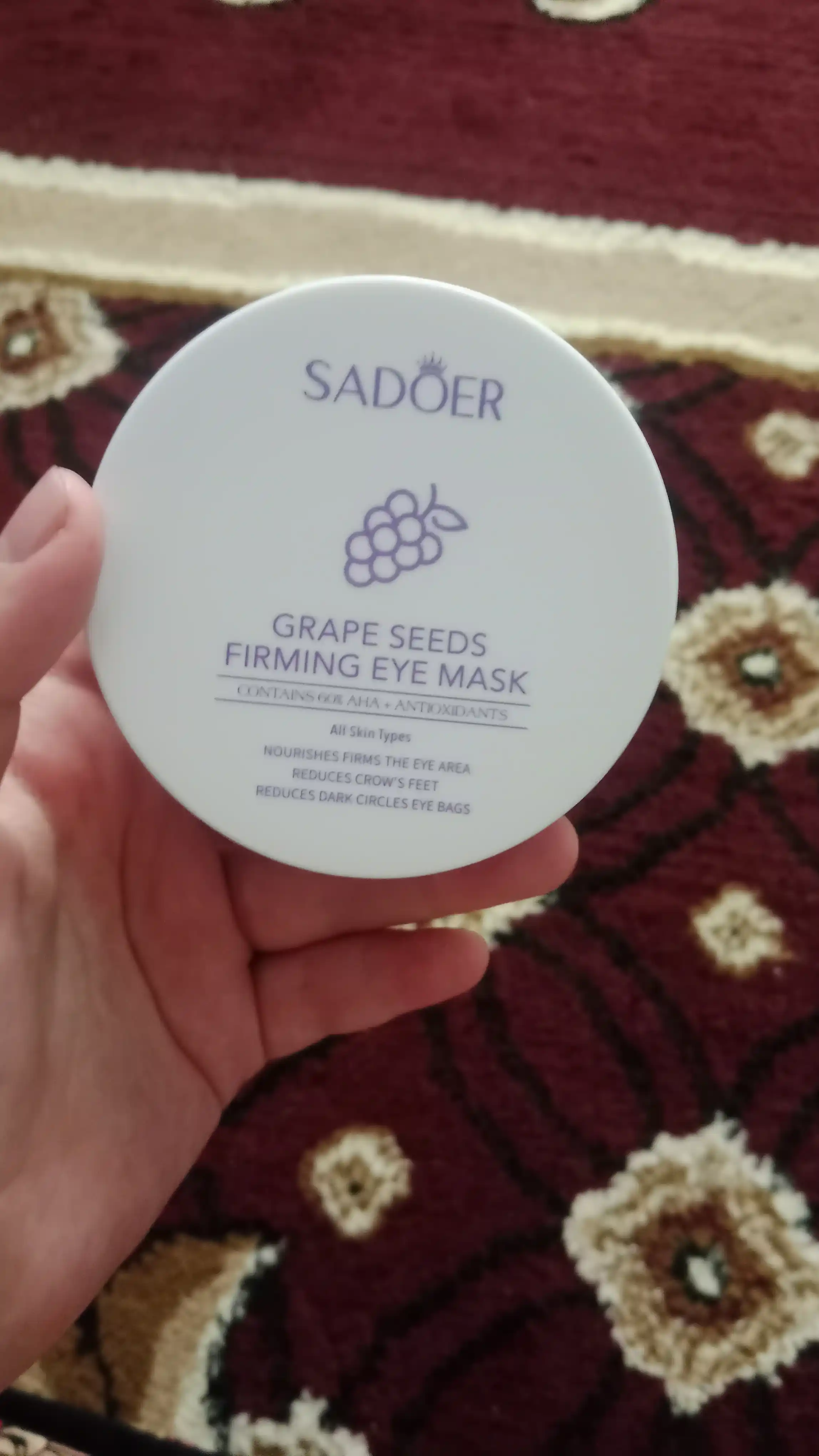 Ko'z atrofidagi teri uchun Innovatsion patchlar, gidrogel, qarishga qarshi, 60 dona