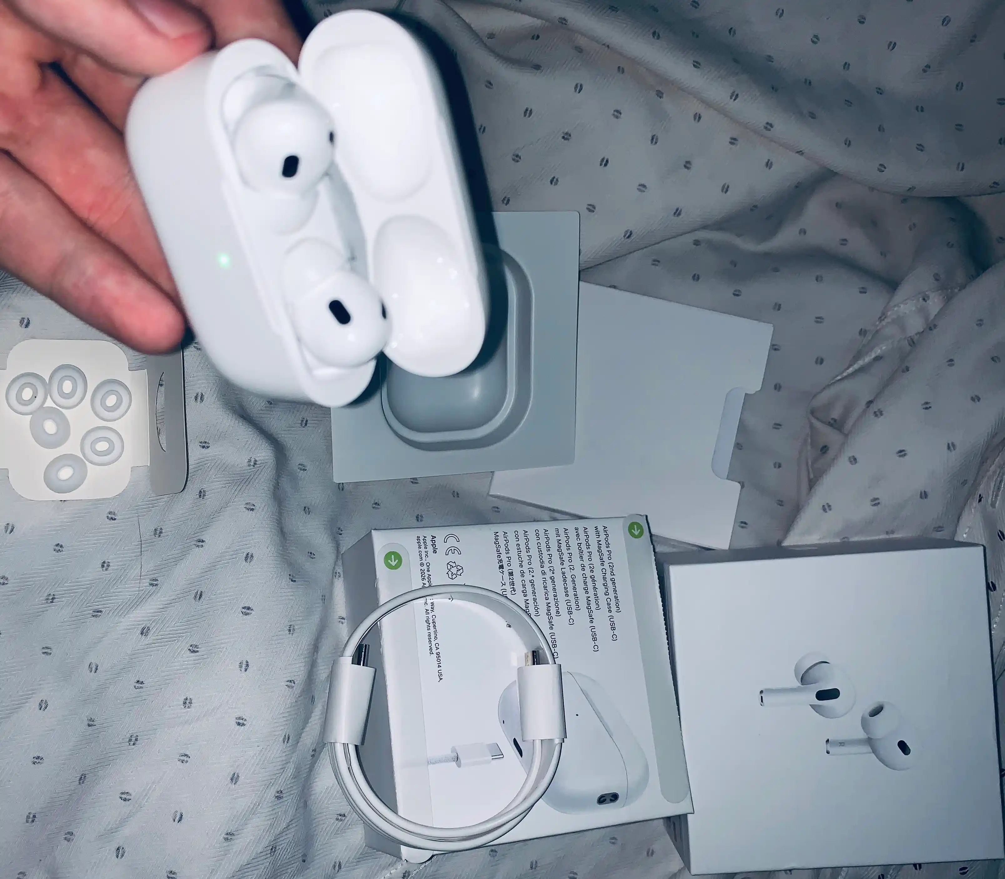 Simsiz quloqchinlar Pro 2 bluetooth naushnik iPhone va Android uchun