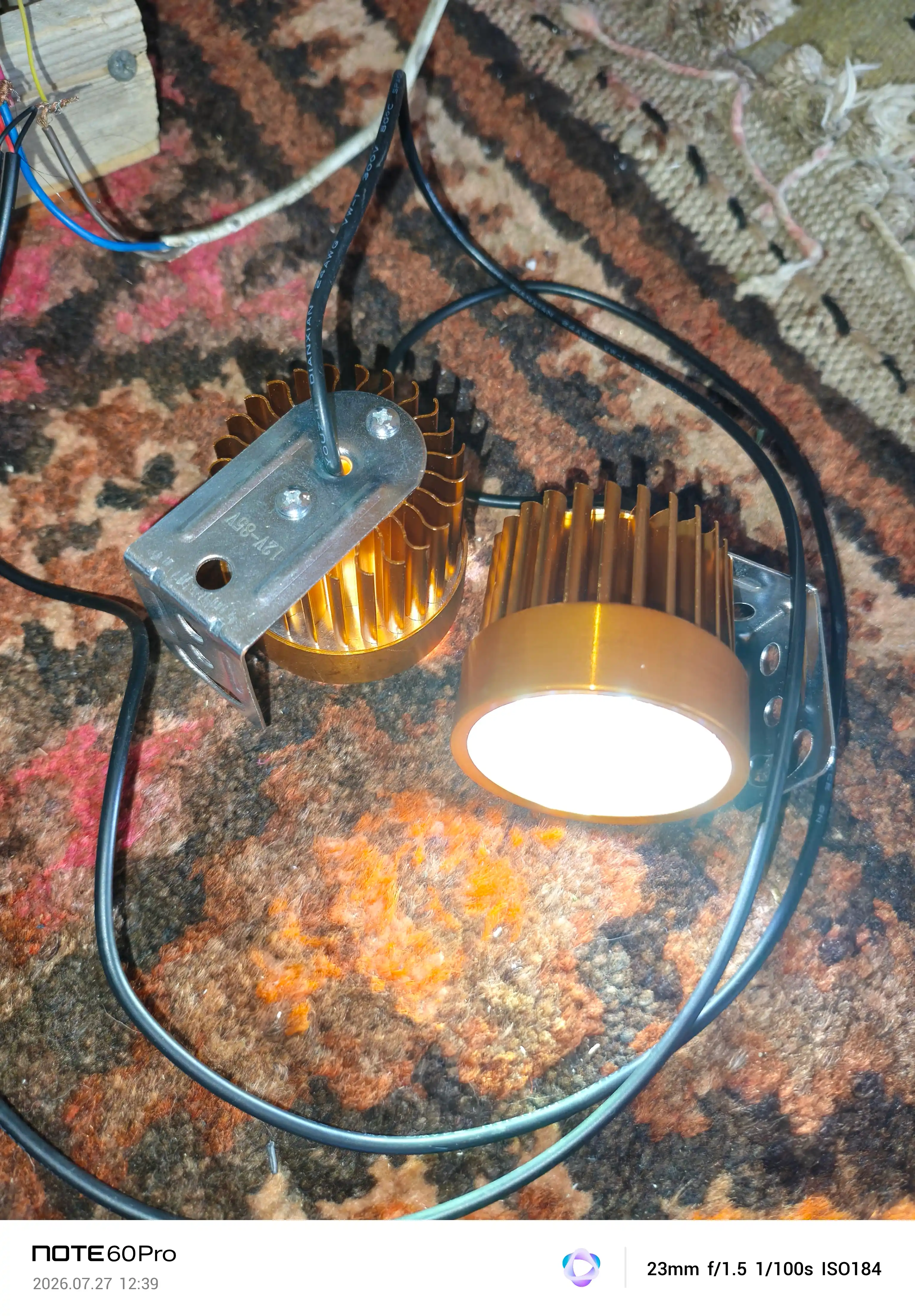Skuter va Mototsikl uchun qo‘shimcha LED faralar, yorqin yoritish, universal o‘rnatish