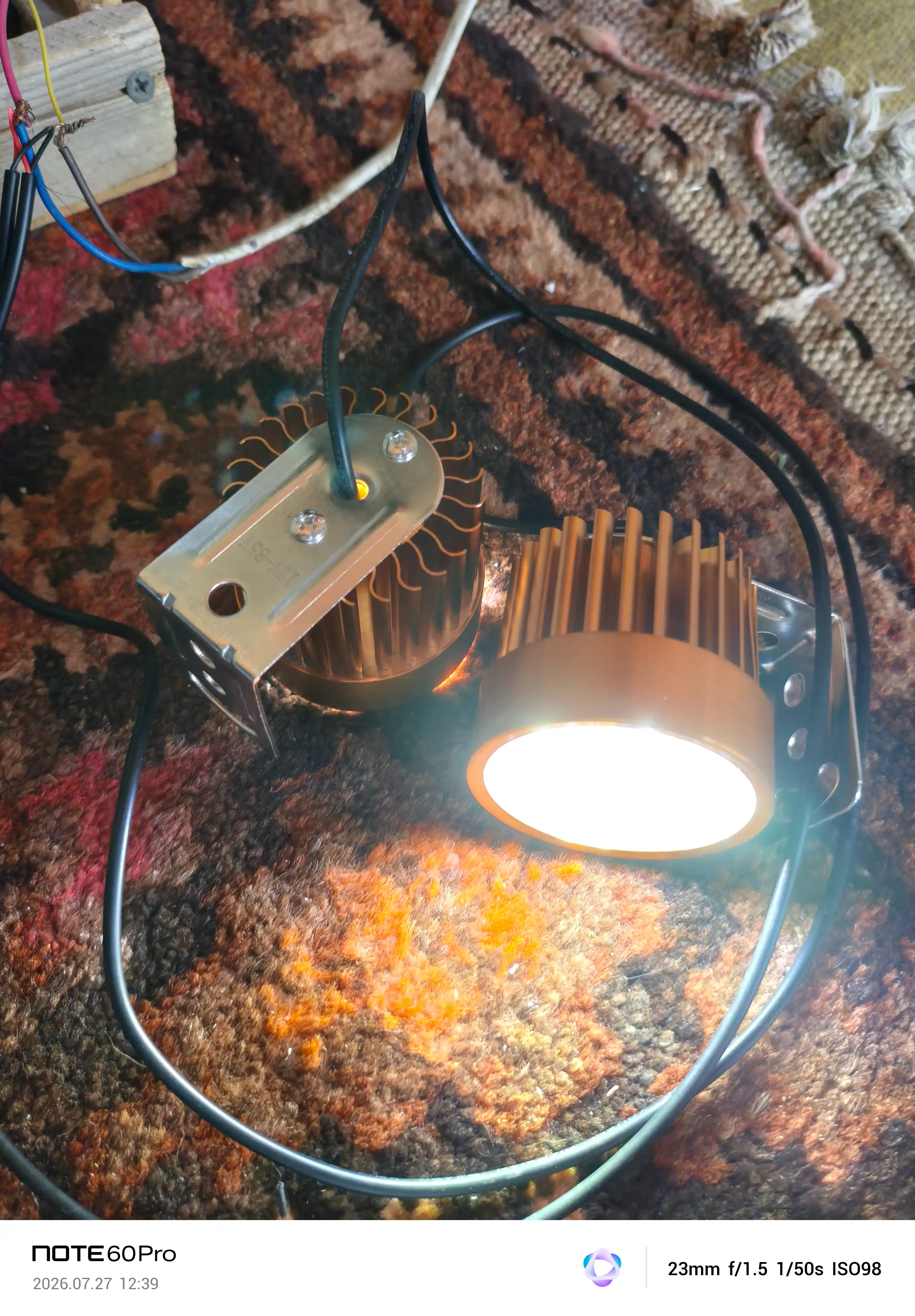 Skuter va Mototsikl uchun qo‘shimcha LED faralar, yorqin yoritish, universal o‘rnatish