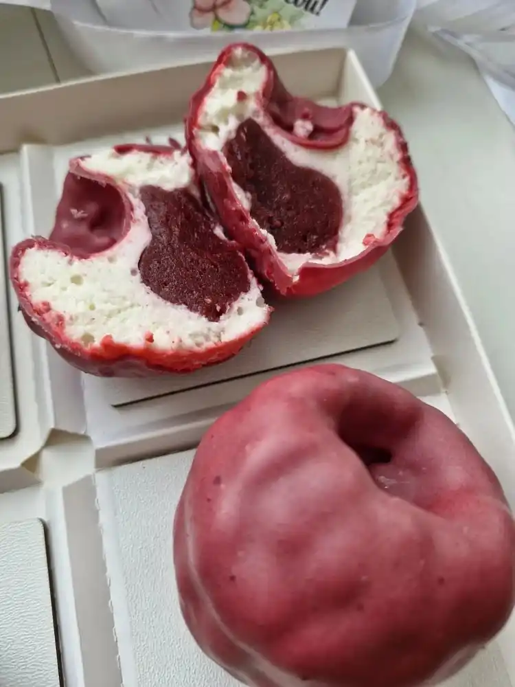 Mussli pirojniylar va korpusli shirinliklar tayyorlash uchun silikon qolip, Malina, Qulupnay