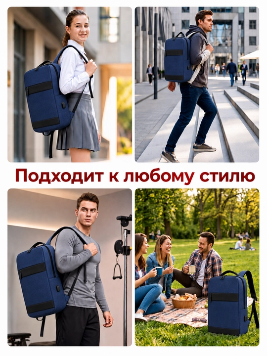 Maktab, shahar, o‘smirlar, noutbuk va o‘qish uchun mo‘ljallangan ryukzak
