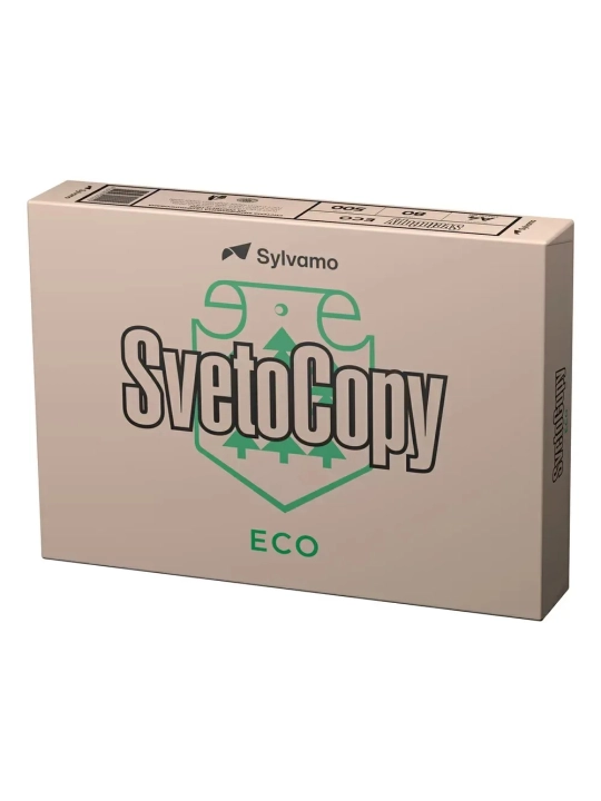 Ofis qog'oz Svetotopy ECO, A4f, 80g/m2, 2500  varaq 5 qadoq