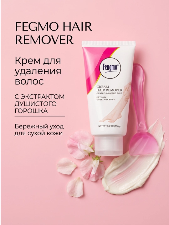 Крем для депиляции Fengma Cream Hair Remover Kit 150 г со шпателем