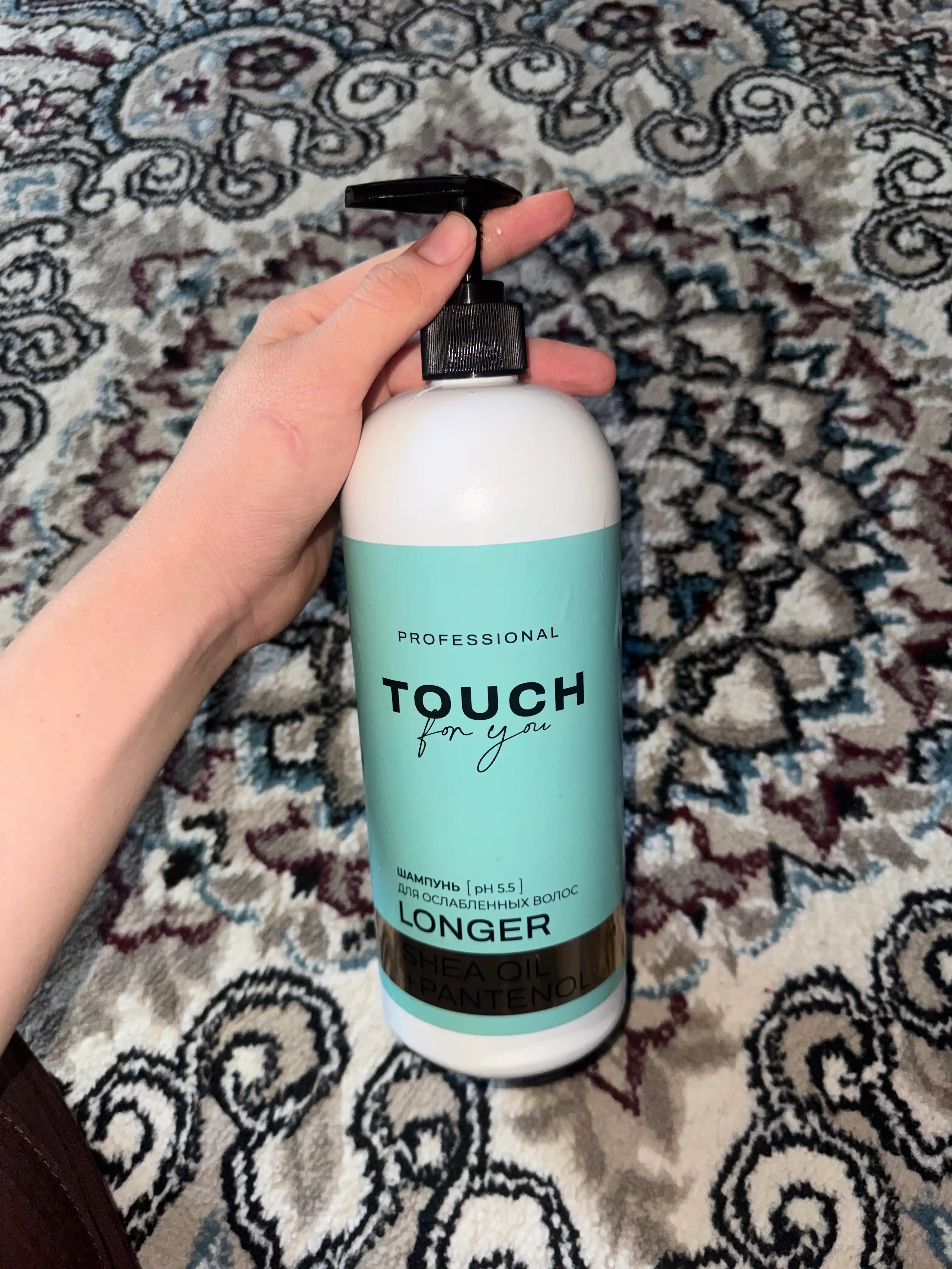 Парфюмированный шампунь для волос Touch For You, 1000 мл