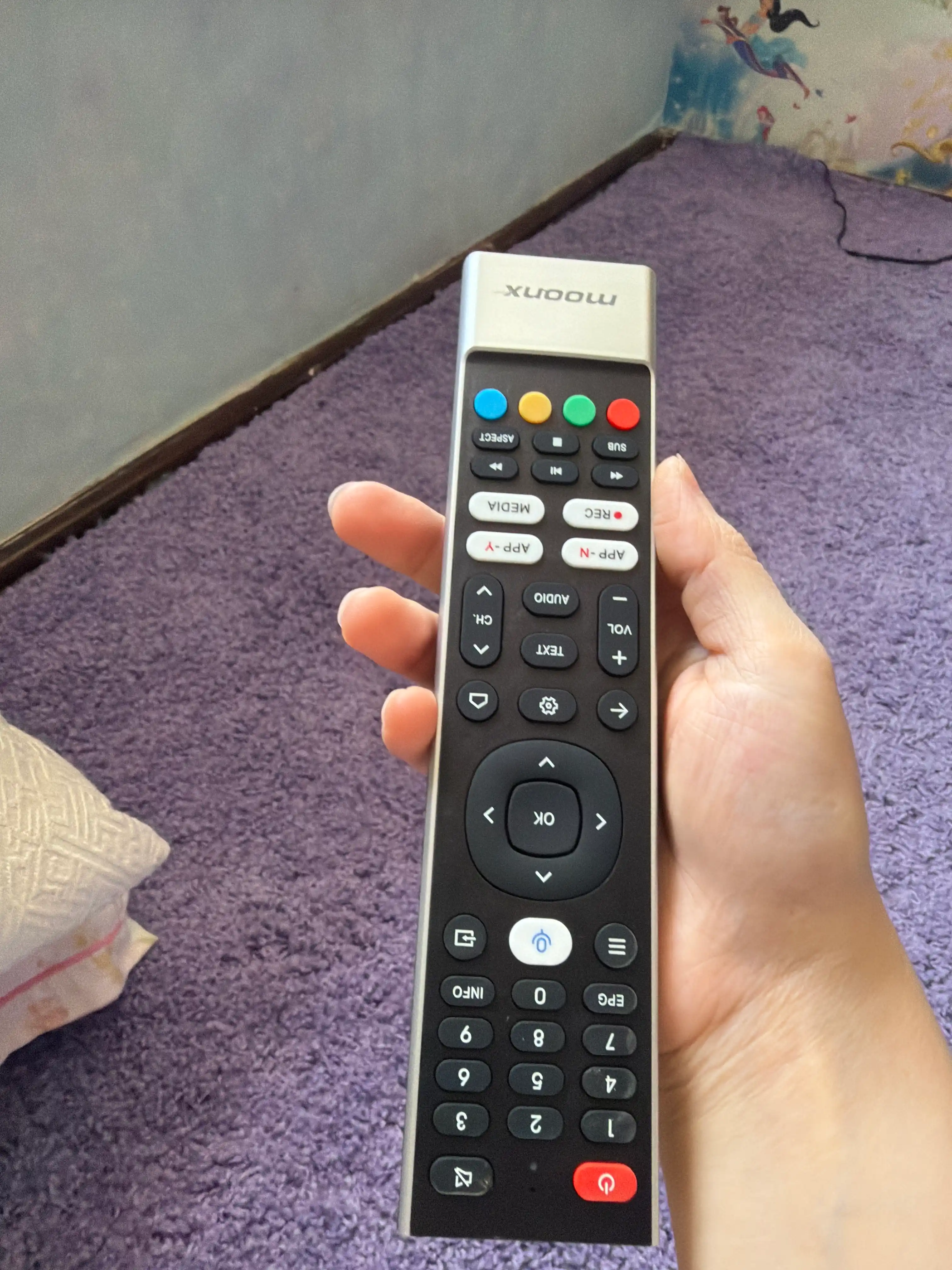 Moonx televizorlari uchun pult Pult market