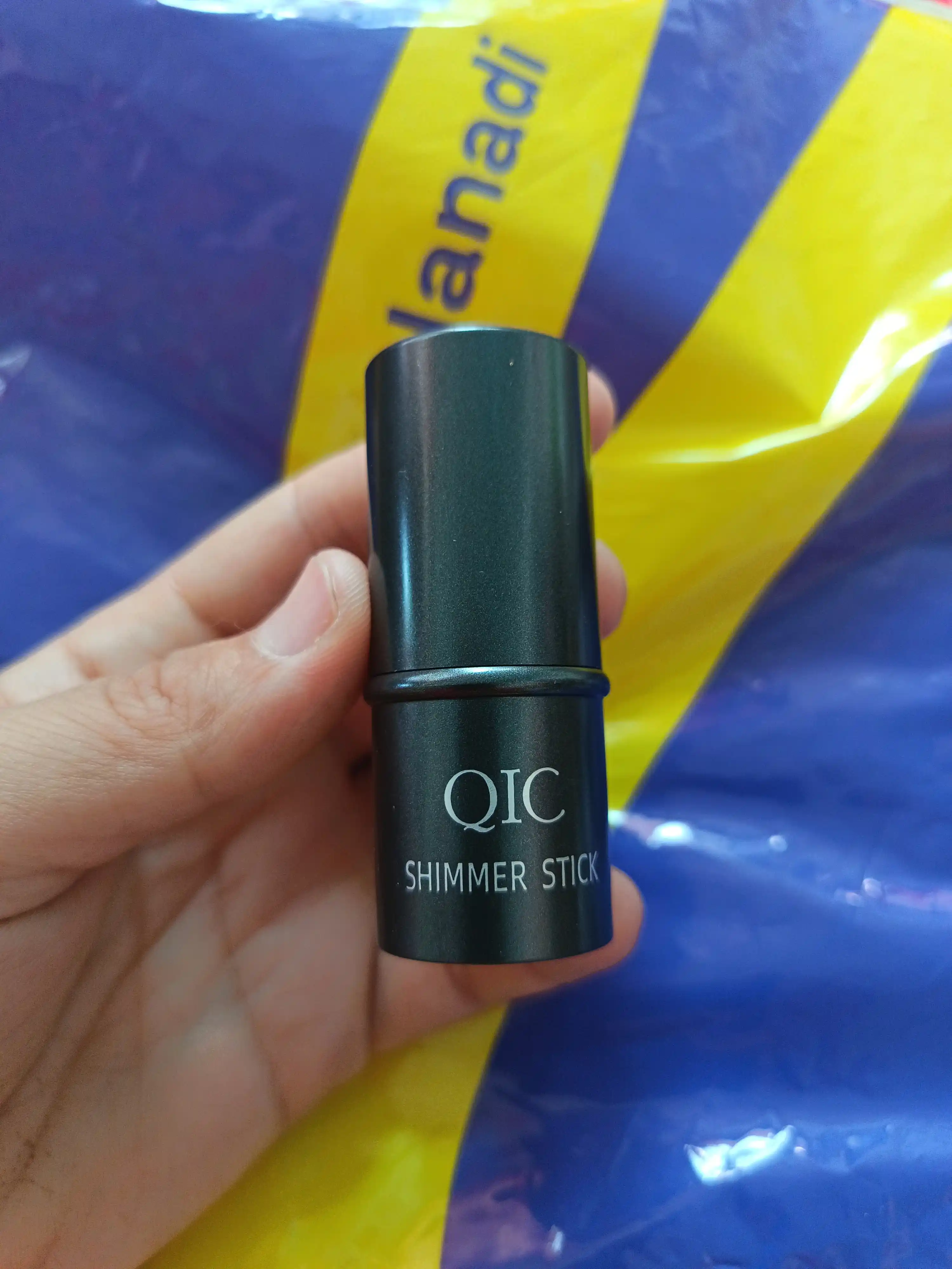 Контуринг стик QIC Shimmer Stick, кремовый консилер, бронзер, хайлайтер, 3 в 1
