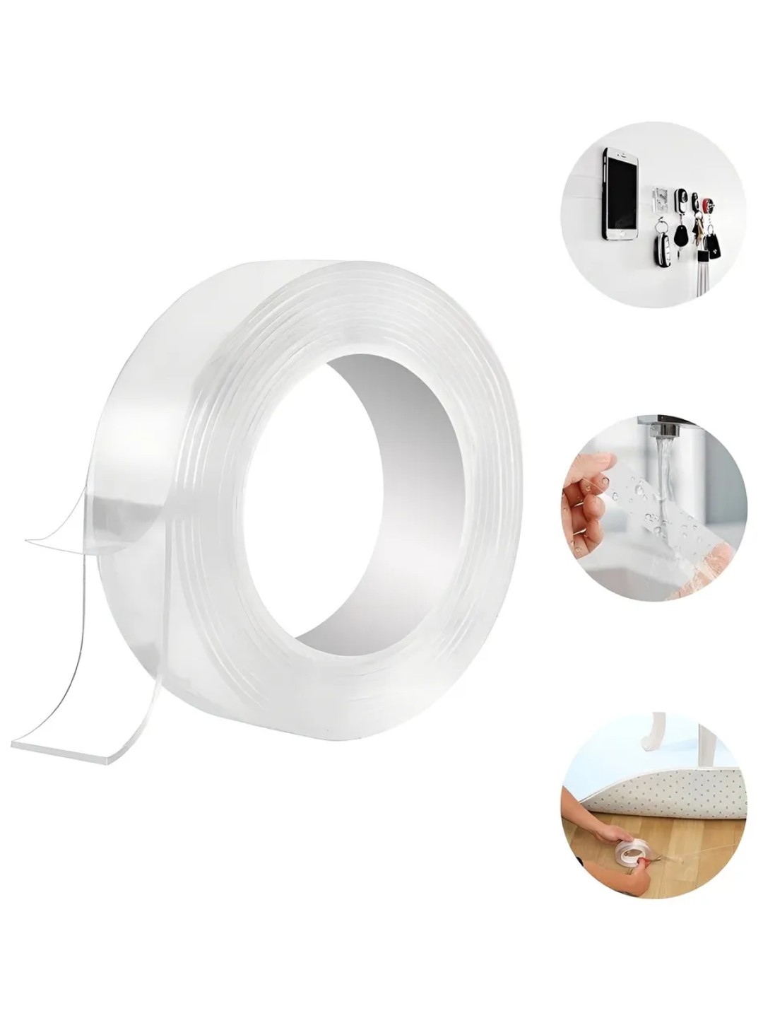 20 mm kenglikdagi * 2 m uzunlikdagi nano lenta, 1 ta rulon