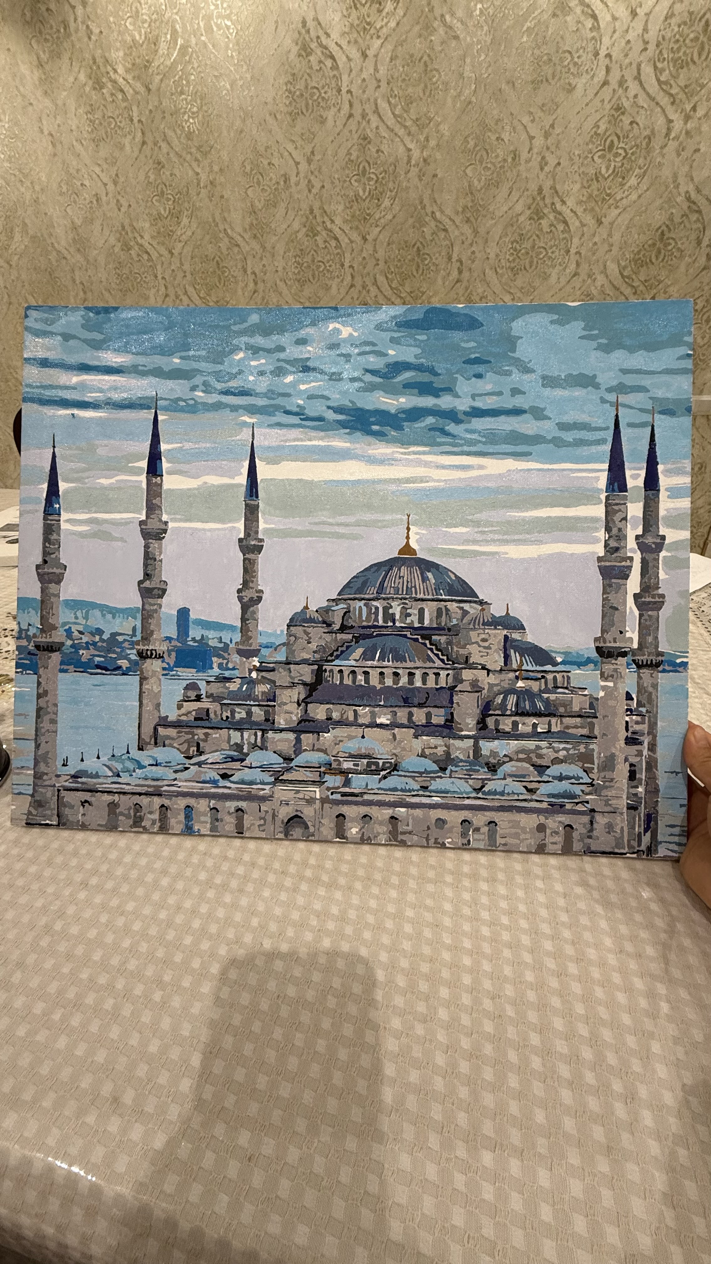 Картина, рисование по номерам ARTERY "Исламские", раскраска на холсте, 40 * 50 см
