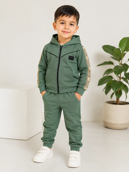 Спортивная двойка для мальчиков, полиэстер, 3-5 лет - 
