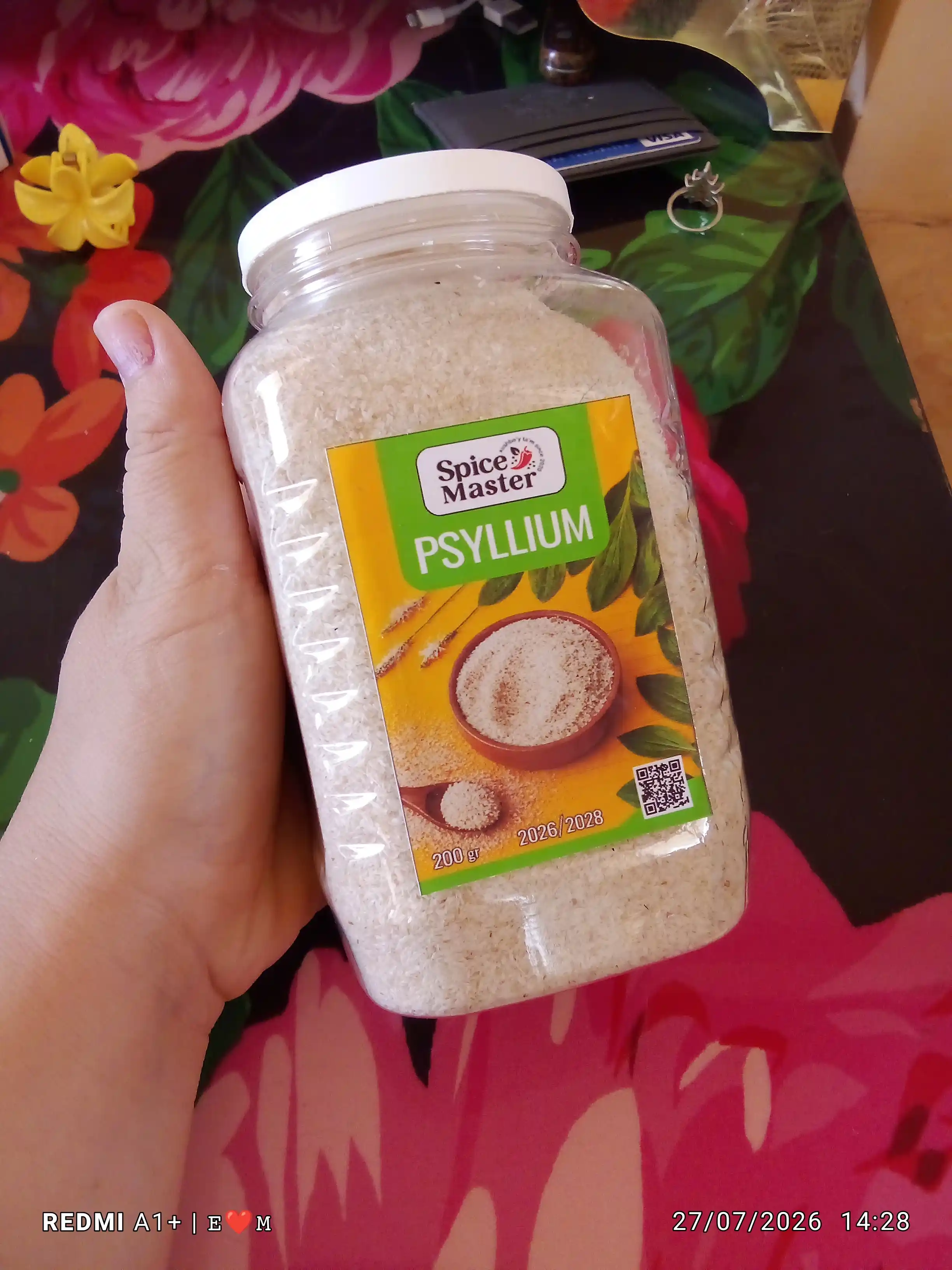 Psillium urug‘ining qobig‘i, 100 g, 200 g