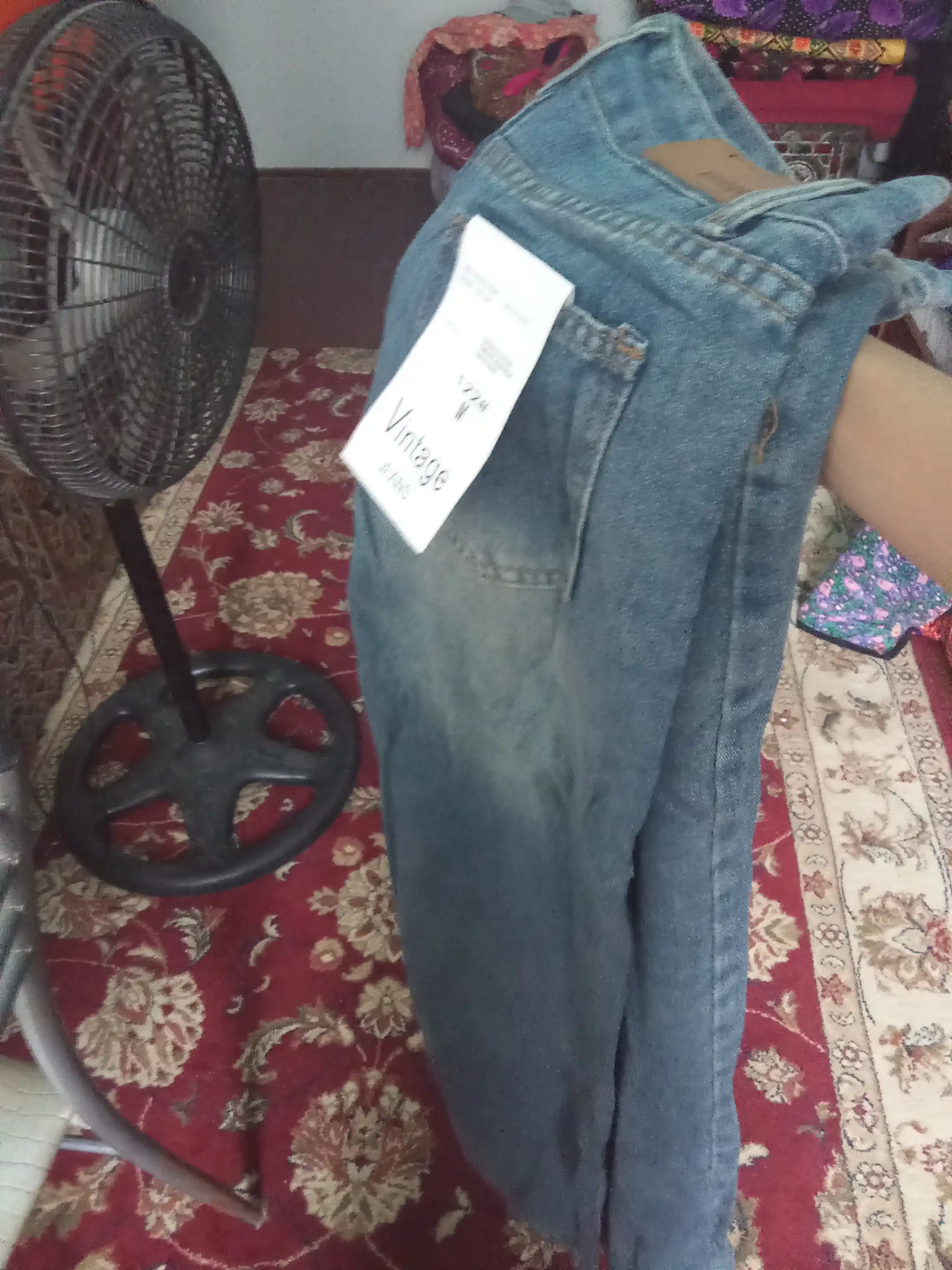 Ayollar jinsi baggy Y2K, oversize keng shim, yuqori bel, erkin kesim, paxta jinsi