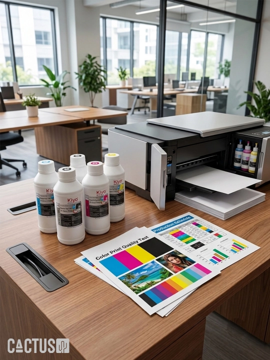 Epson printerlari uchun KIYO Premium suvga asoslangan siyoh (500 ml), kraska