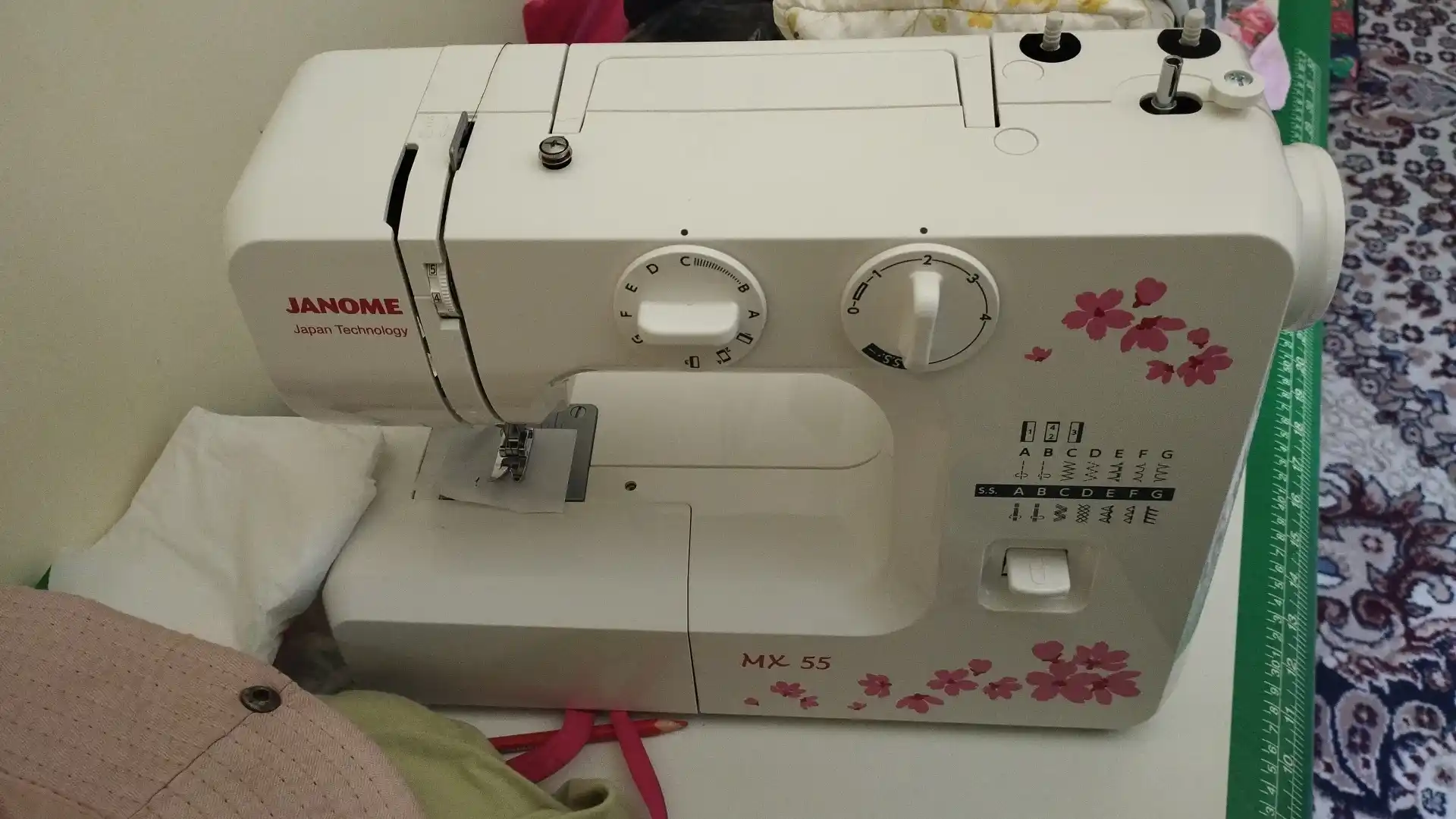 Tikuv mashinasi Janome MX 55