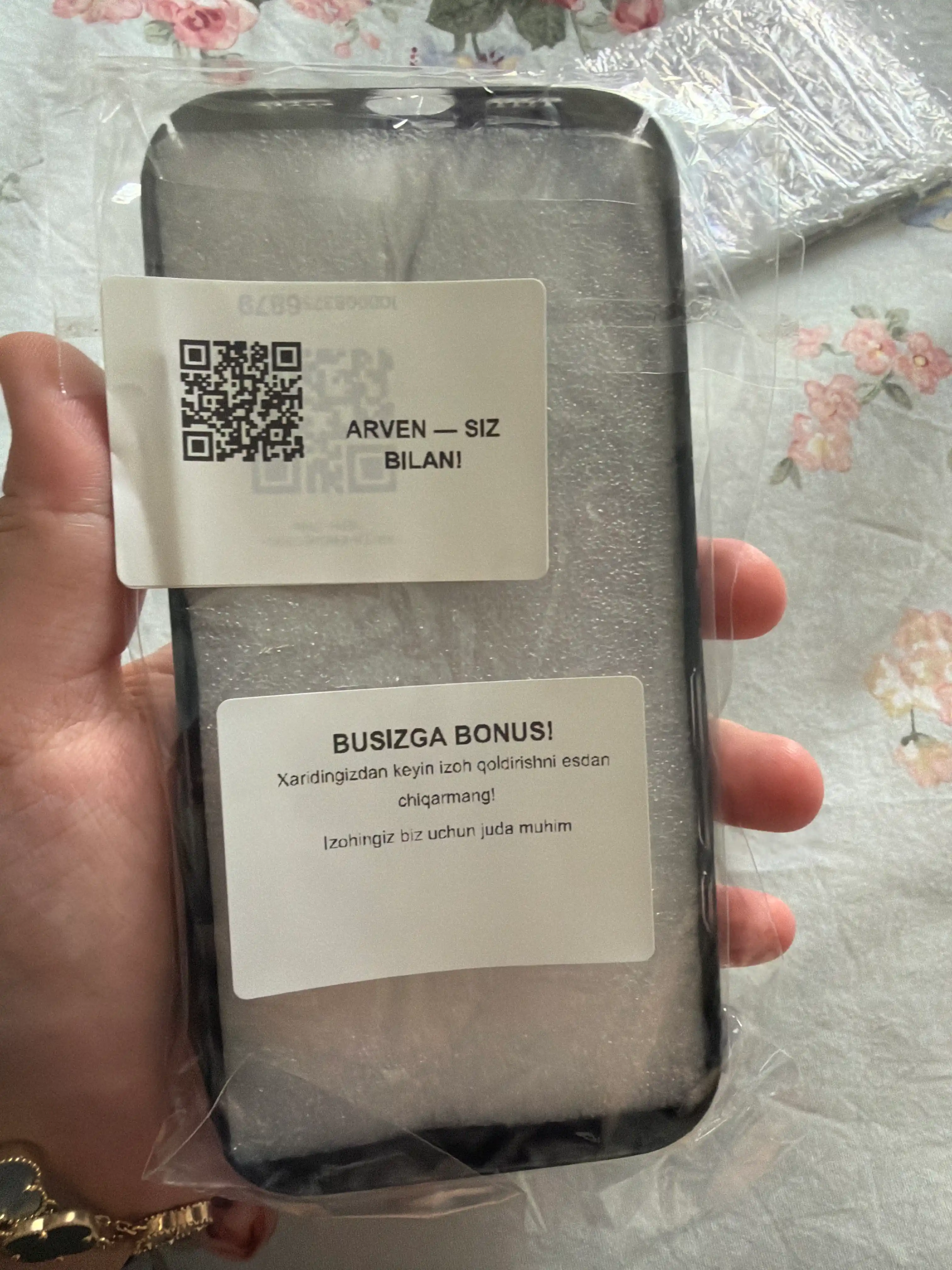 Antistatik toblangan himoya oynasi iPhone 12, 13, 14, 15, 16, 17 Pro, Pro Max