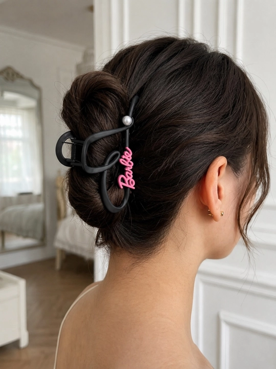 Barbie bezakli metall soch qisqichi