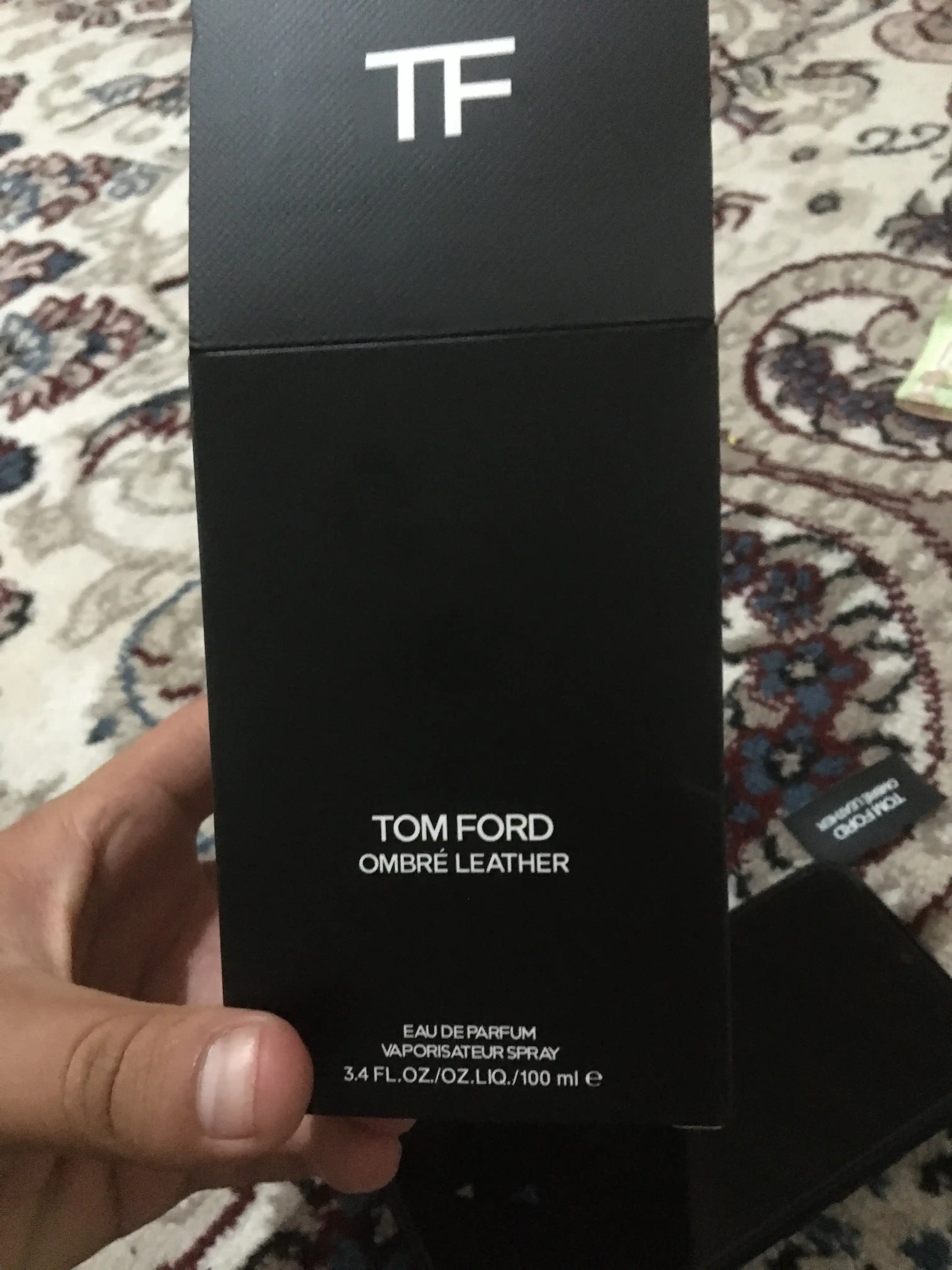 Erkaklar uchun parfyumlangan suv Ombre Leather, 100 ml