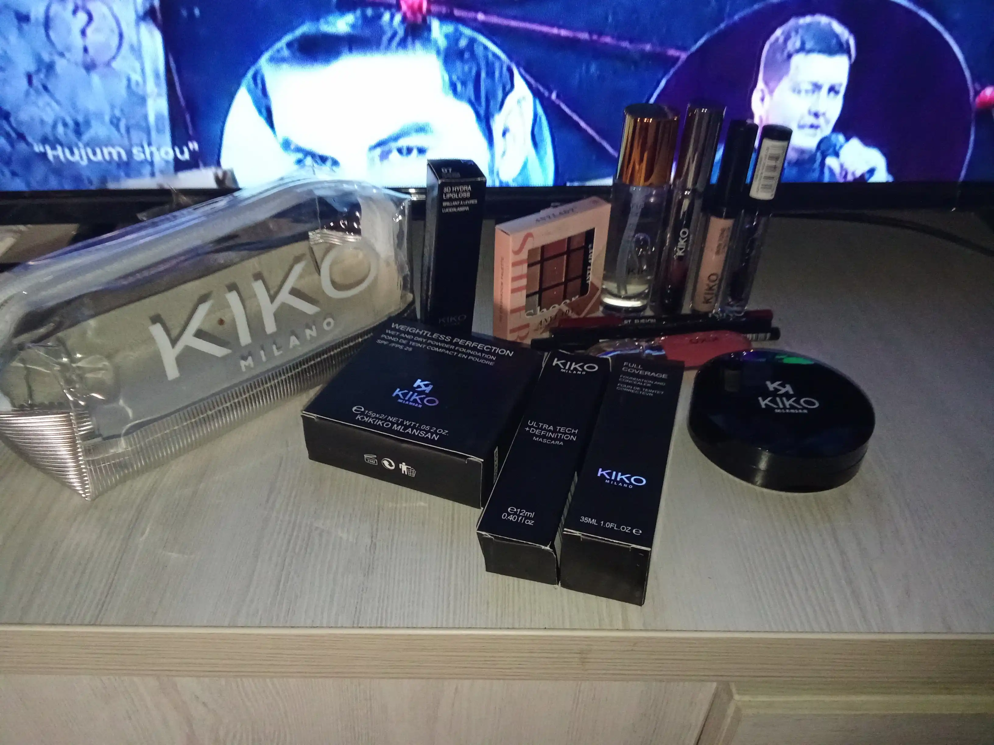 Набор косметики Kiko, 11 в 1, для ухода за лицом, подарочный бьюти бокс
