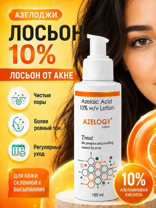 AZELOJI husnbuzarlarga qarshi losyoni, 100 ml - 