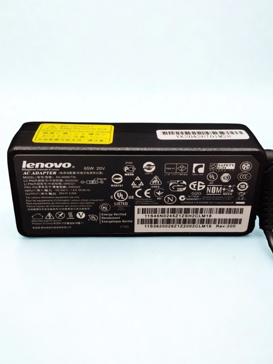 Зарядное устройство для ноутбука Lenovo, блок питания, зарядник Lenovo 65W, DC, Type-C