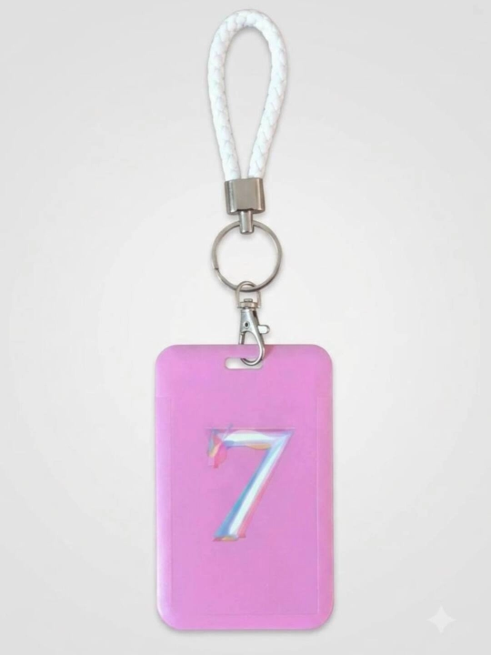 BT21 BTS beydjik qattiq plastik kart-xolder, propusk va kartalar uchun - 
