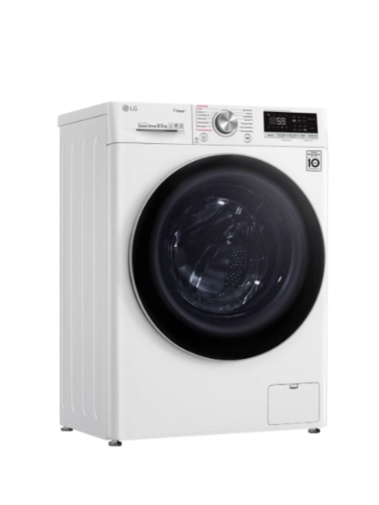 Kir yuvish mashinasi LG 8.5 kg, AI DD, Steam+, TurboWash™, Inverter , 1200 ayl/min