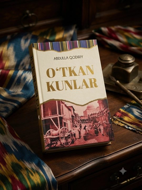 O'tkan kunlar - Abdulla Qodiriy, kitob, badiiy asar, birinchi o'zbek romani, nasr - 