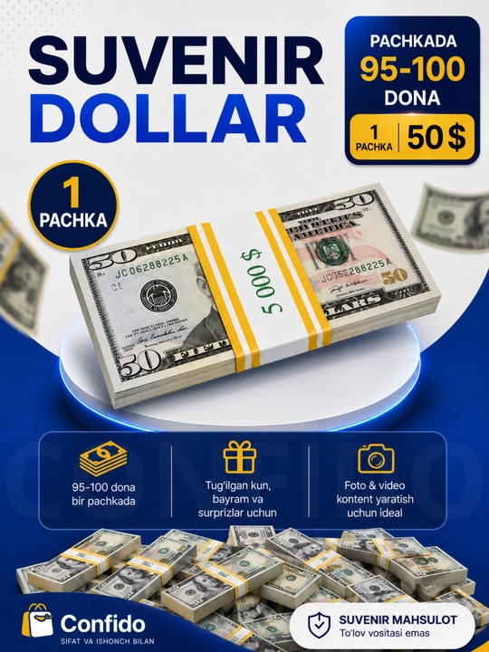 Доллар сувенир, сувенирные деньги для украшения, купюра, 100 USD, 50 USD, 20 USD, 10 USD - 