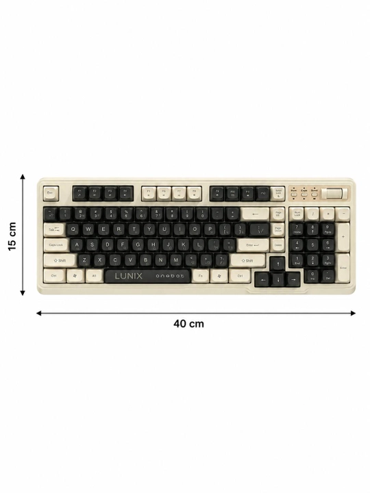 Simli klaviatura G200 va mishka M202 to‘plami, G200 - 40 × 15 sm, M202 - 12 × 6,5 sm