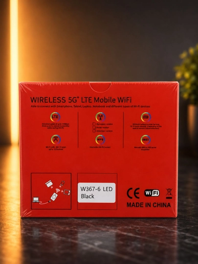 Cho‘ntak Wi-Fi routeri, SIM-kartali Wi-Fi routeri, internet provayderi, 4G, 5G, LTE modemi