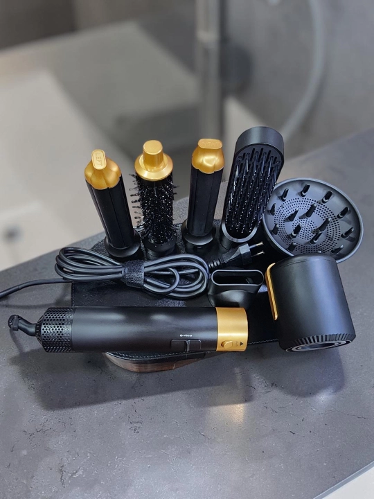 Fen-stayler, Dyson, 7 in 1, barcha turdagi sochlar uchun