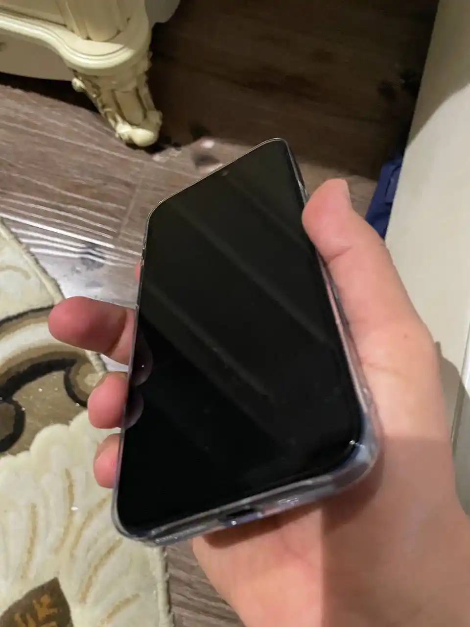 IPhone 11, 12, 13, 14, 15, 16, 17  Pro/Max uchun MagSafe bilan shaffof plastik g'ilof