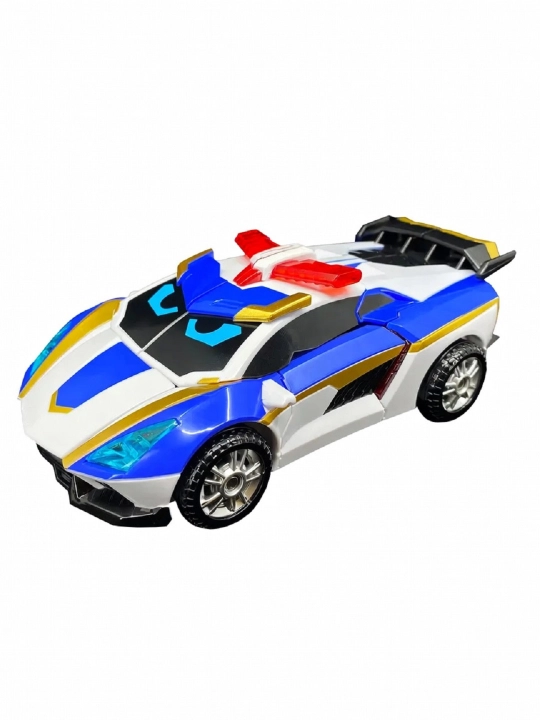 Metal Card Bot. Blue Cop S transformeri, 18 sm, S2