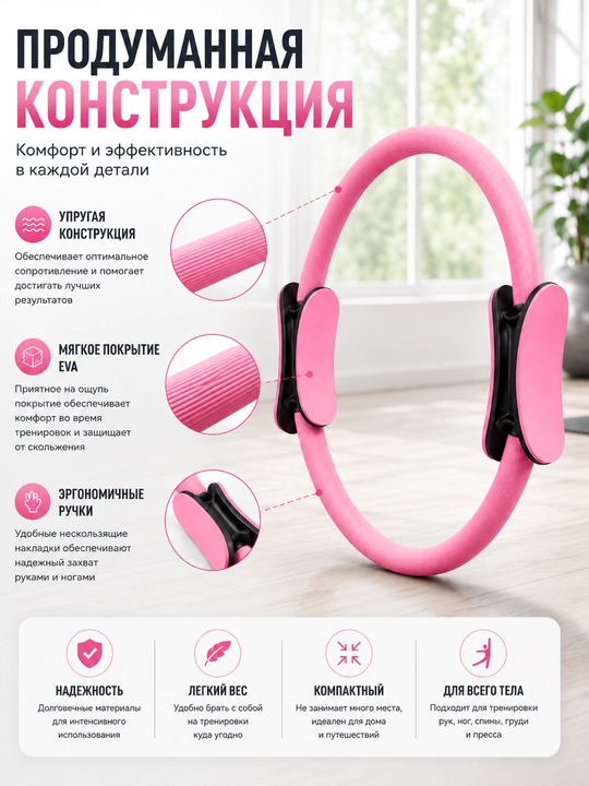 Кольцо для пилатеса, пилатес кольцо, фитнес кольцо, кольцо для фитнеса, кольцо для йоги