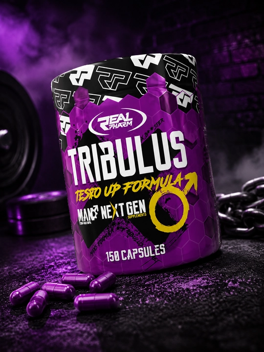Tribulus Testo Up Formula Real Pharm — трибулус для поддержки тестостерона, 150 капсул